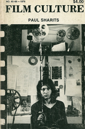 FILM CULTURE magazine side cover Issue 65/66  1978