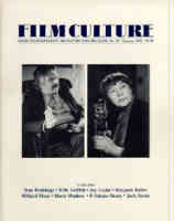 FILM CULTURE magazine side cover Issue 78  1994