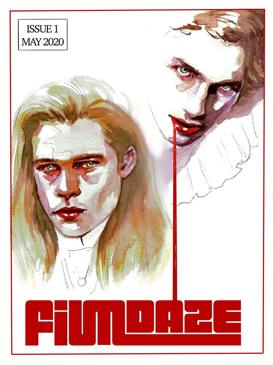 FILM DAZE magazine side cover Issue 1  May 2020