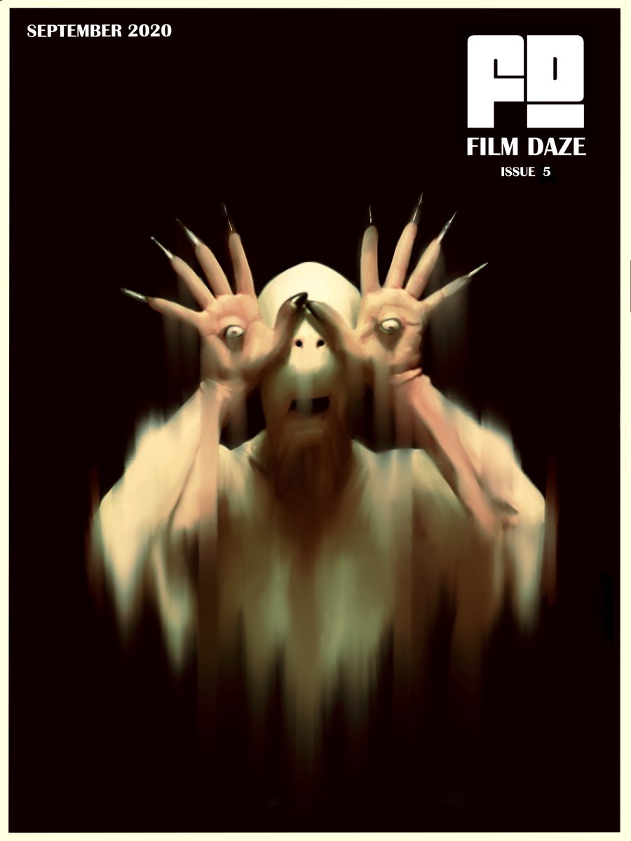 FILM DAZE magazine side cover Issue 5  September 2020