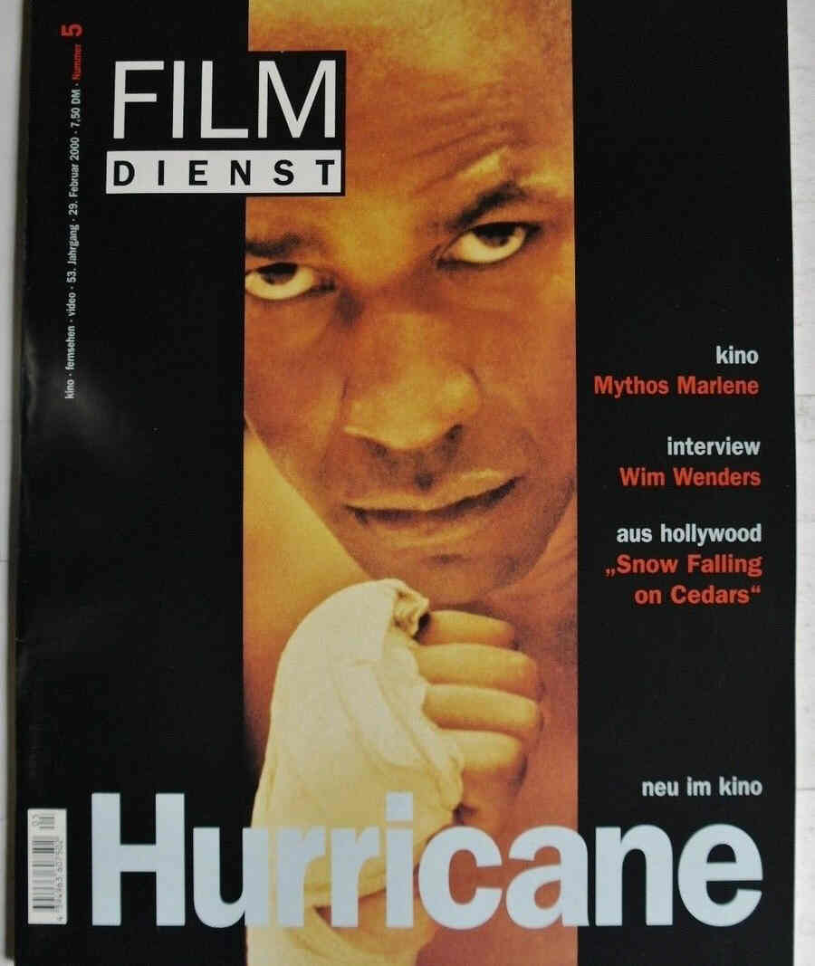FILM DIENST magazine side cover Issue 5 29 February 2000