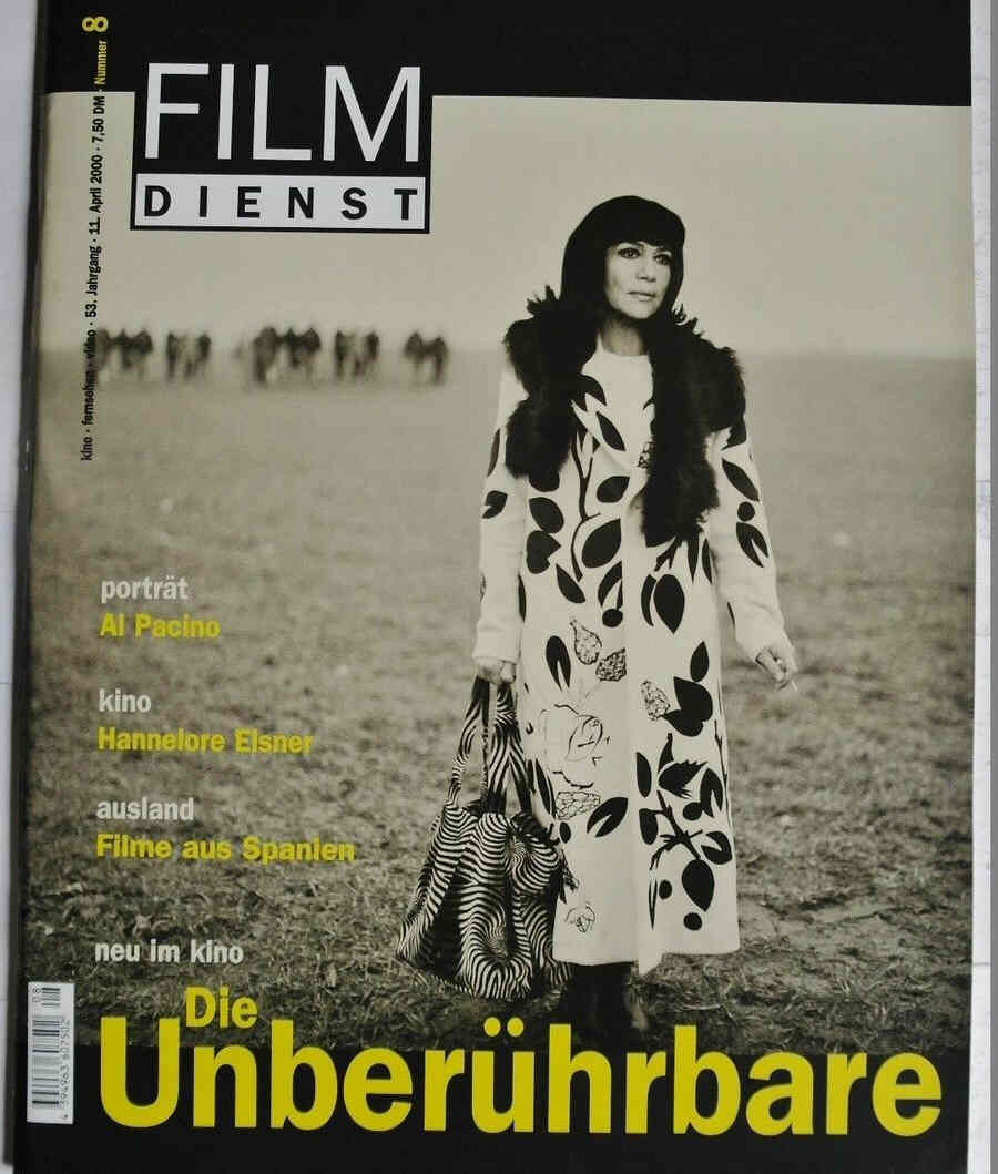 FILM DIENST magazine side cover Issue 8 11 April 2000
