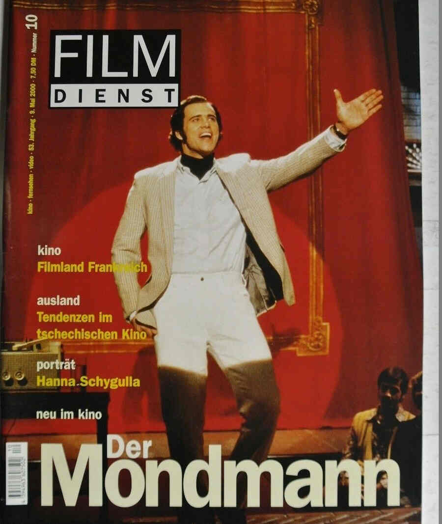 FILM DIENST magazine side cover Issue 10 9 May 2000