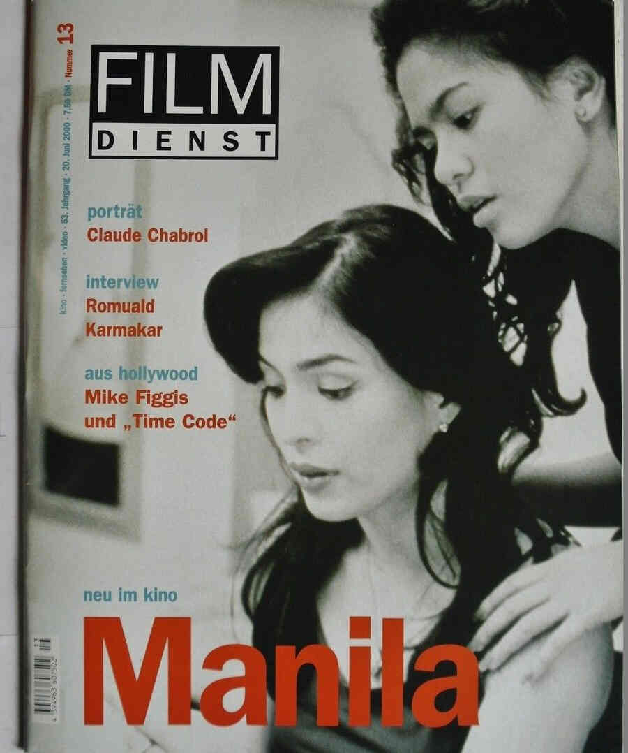 FILM DIENST magazine side cover Issue 13 20 June 2000