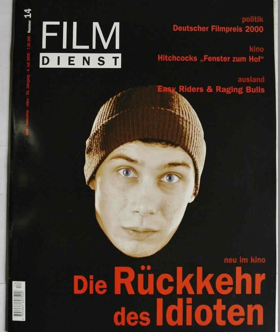 FILM DIENST magazine side cover Issue 14 4 July 2000