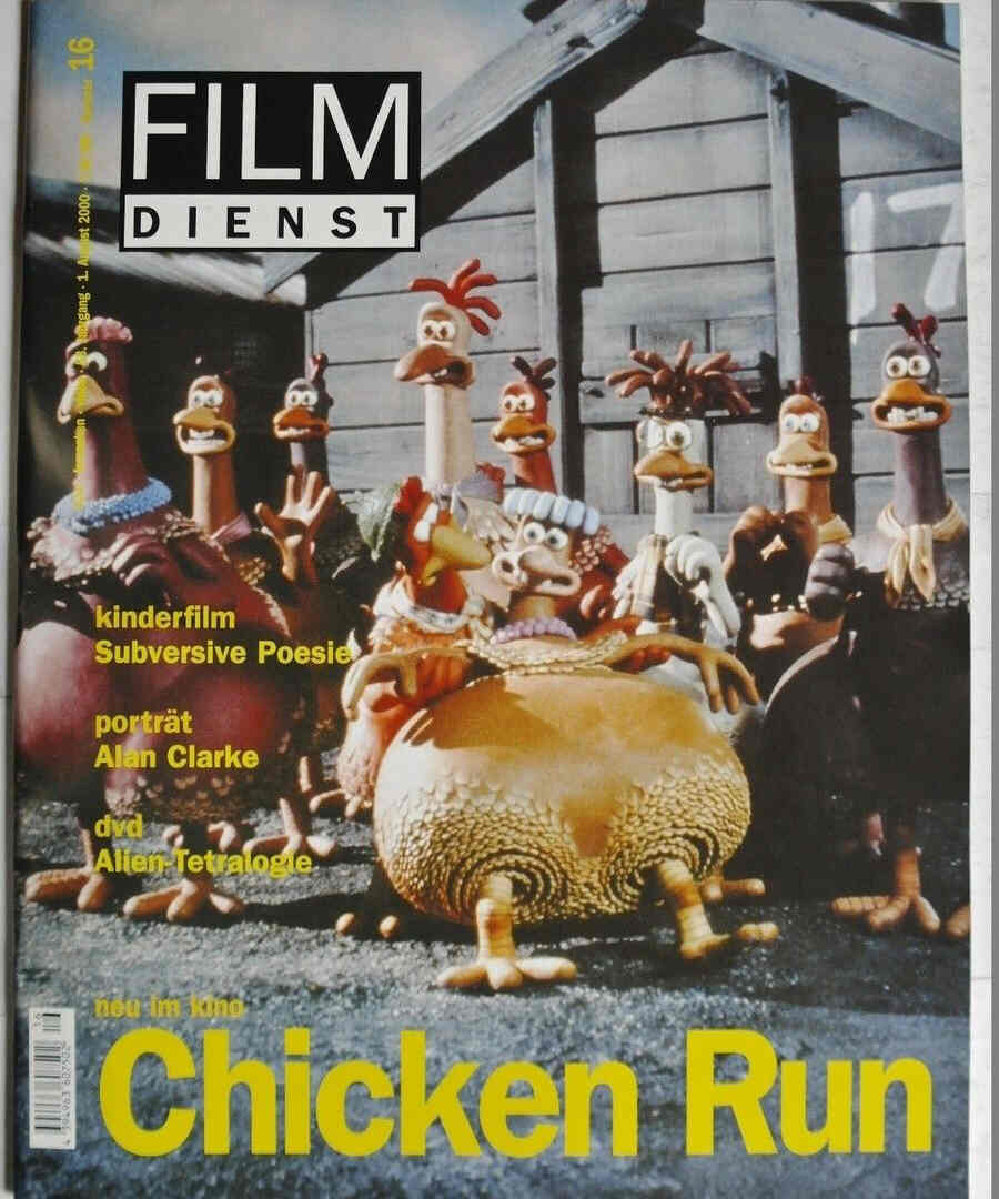 FILM DIENST magazine side cover Issue 16 1 August 2000
