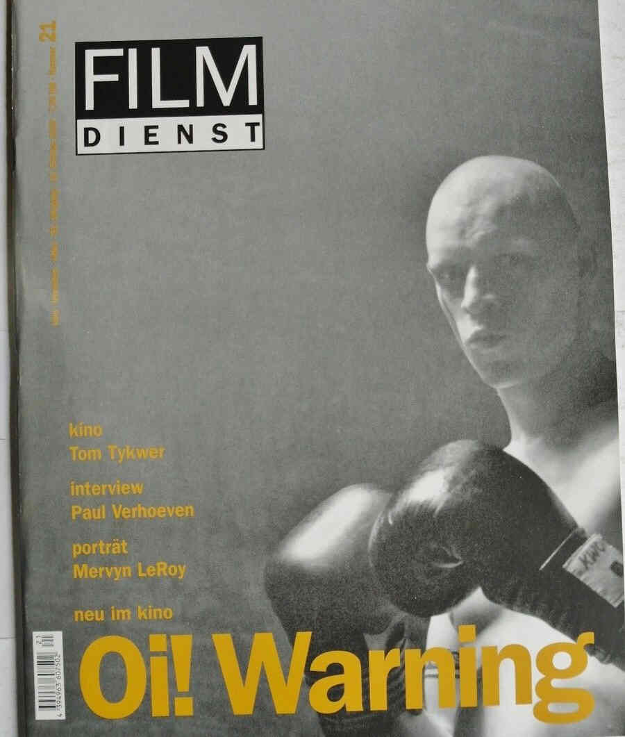 FILM DIENST magazine side cover Issue 21 10 October 2000