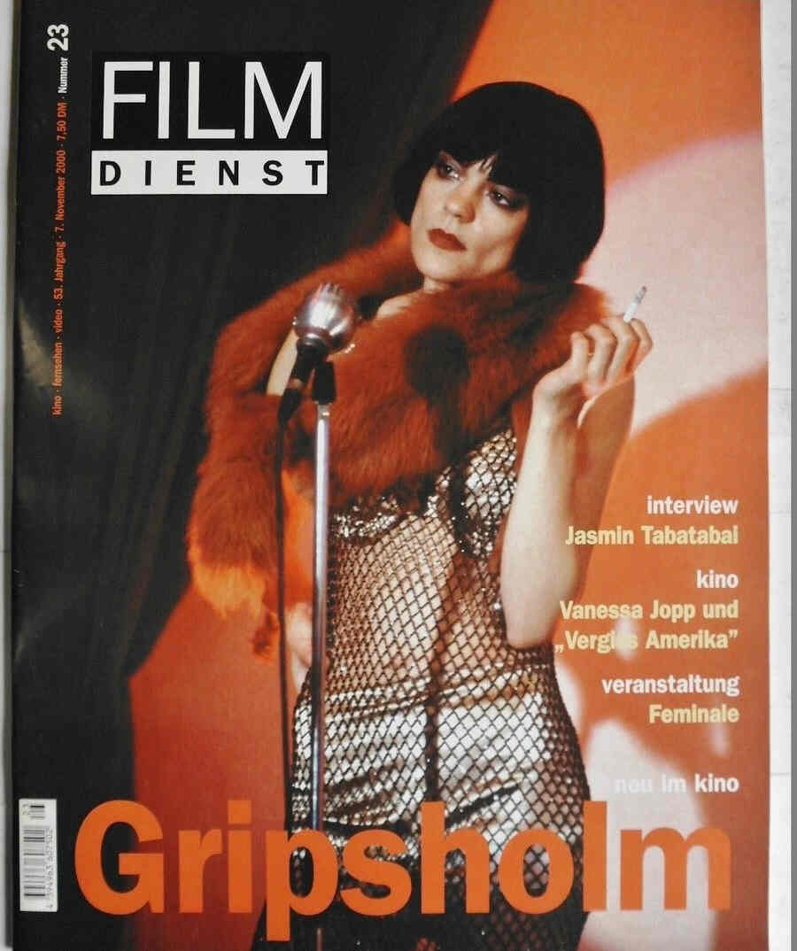 FILM DIENST magazine side cover Issue 23 7 November 2000