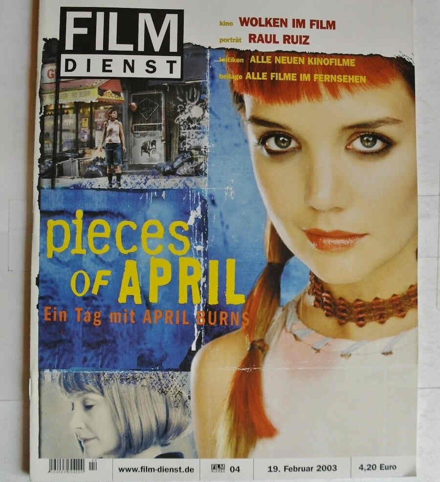 FILM DIENST magazine side cover Issue 4 19 February 2003