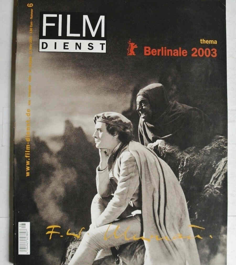 FILM DIENST magazine side cover Issue 6 11 March 2003