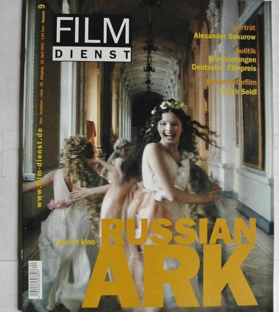 FILM DIENST magazine side cover Issue 9 22 April 2003