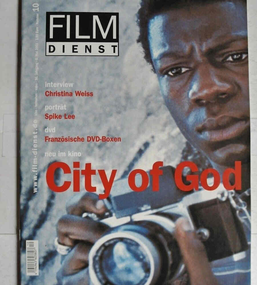 FILM DIENST magazine side cover Issue 10 6 May 2003