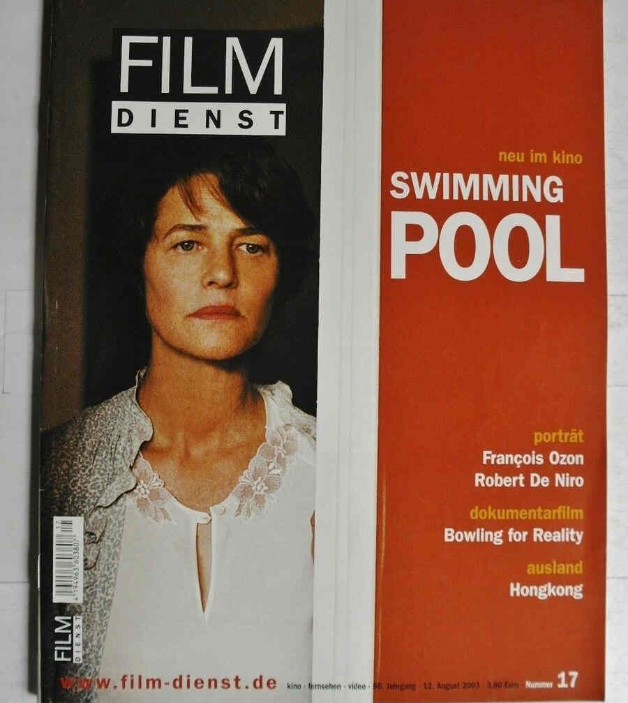 FILM DIENST magazine side cover Issue 17 12 August 2003