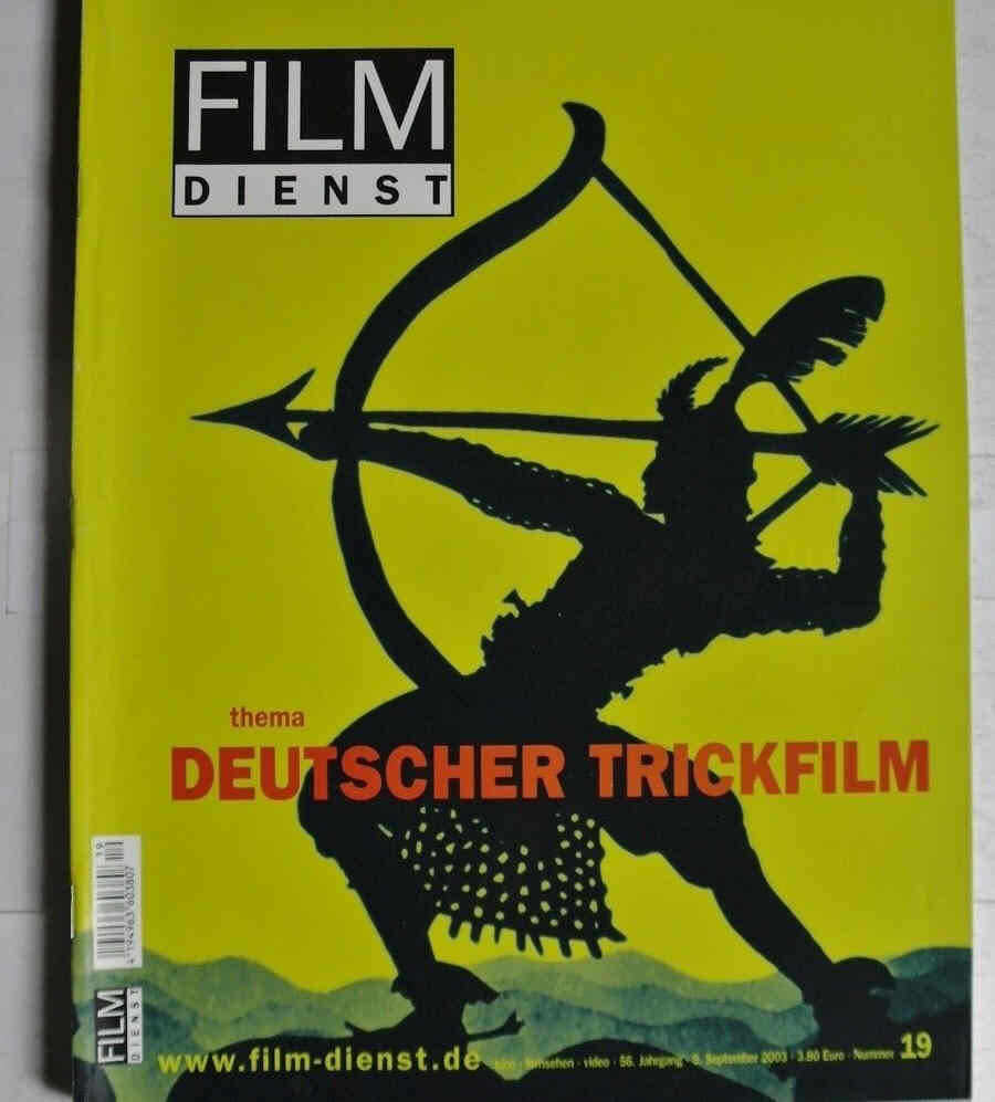FILM DIENST magazine side cover Issue 19 9 September 2003