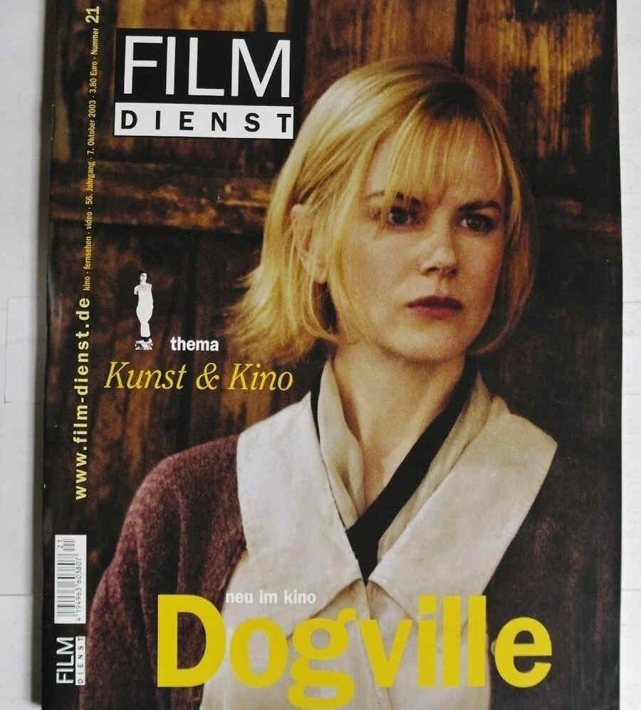 FILM DIENST magazine side cover Issue 21 7 October 2003