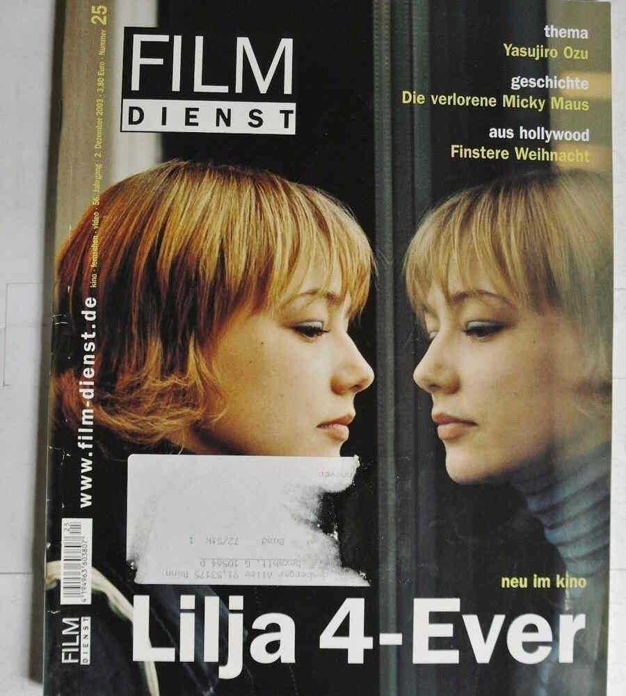 FILM DIENST magazine side cover Issue 25 2 December 2003