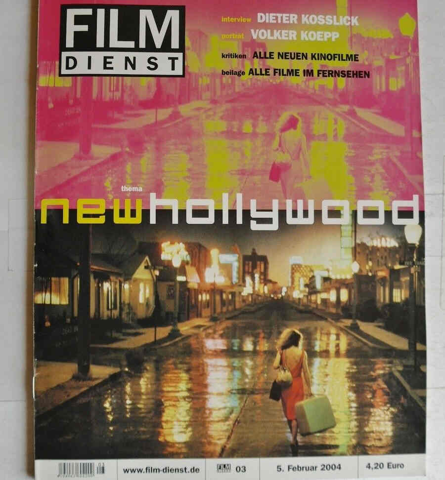 FILM DIENST magazine side cover Issue 3 5 February 2004