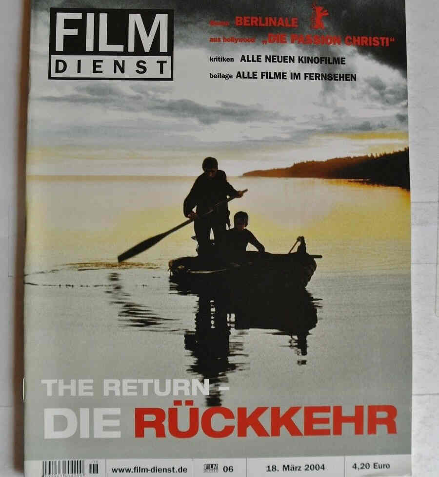 FILM DIENST magazine side cover Issue 6 18 March 2004