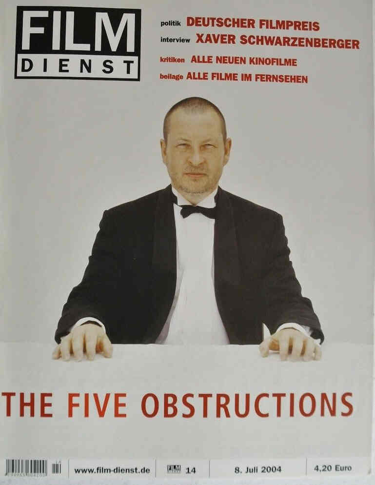FILM DIENST magazine side cover Issue 14 8 July 2004