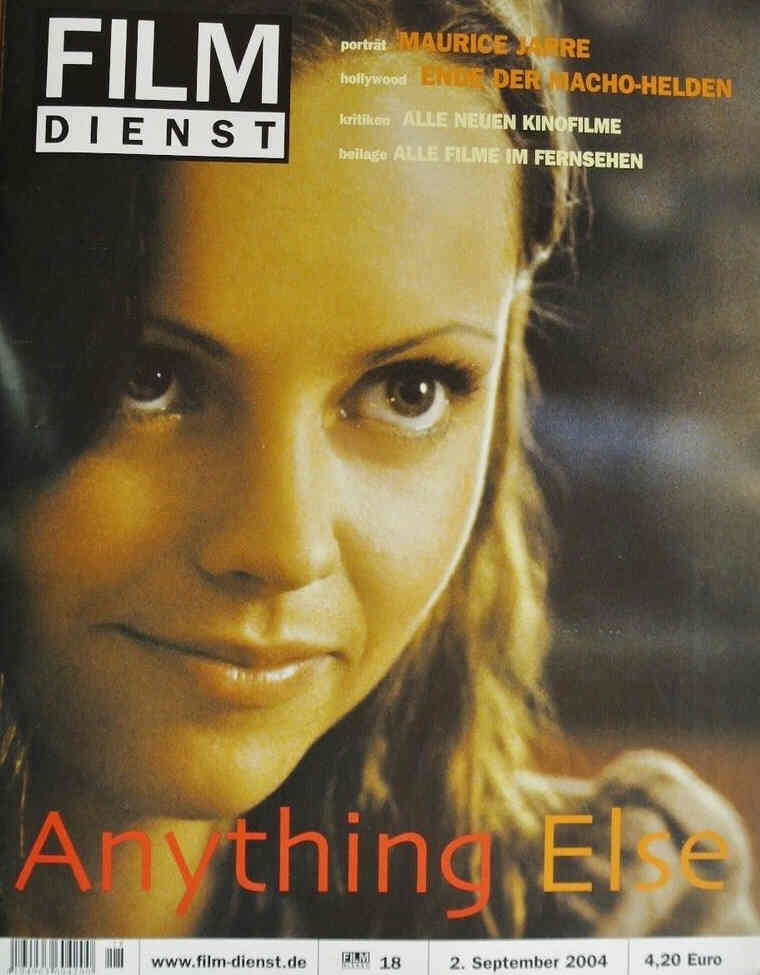 FILM DIENST magazine side cover Issue 18 2 September 2004