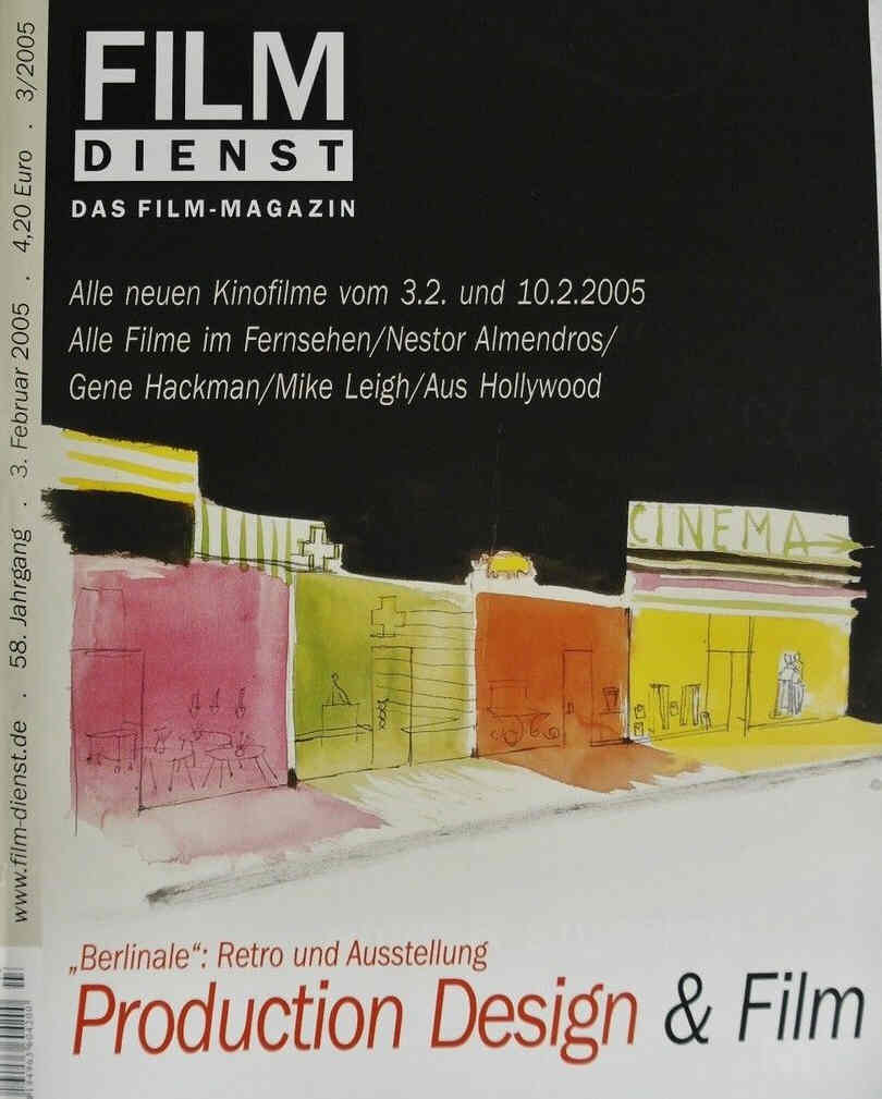 FILM DIENST magazine side cover Issue 3 3 February 2005