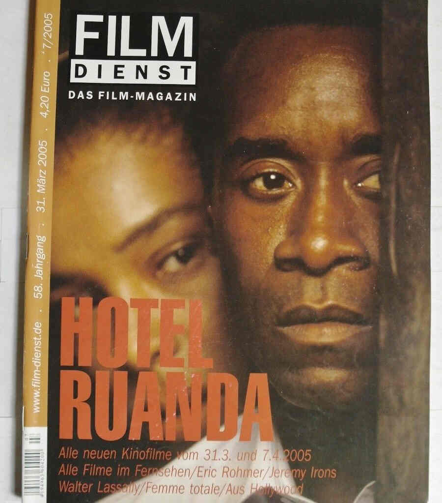 FILM DIENST magazine side cover Issue 7 31 March 2005
