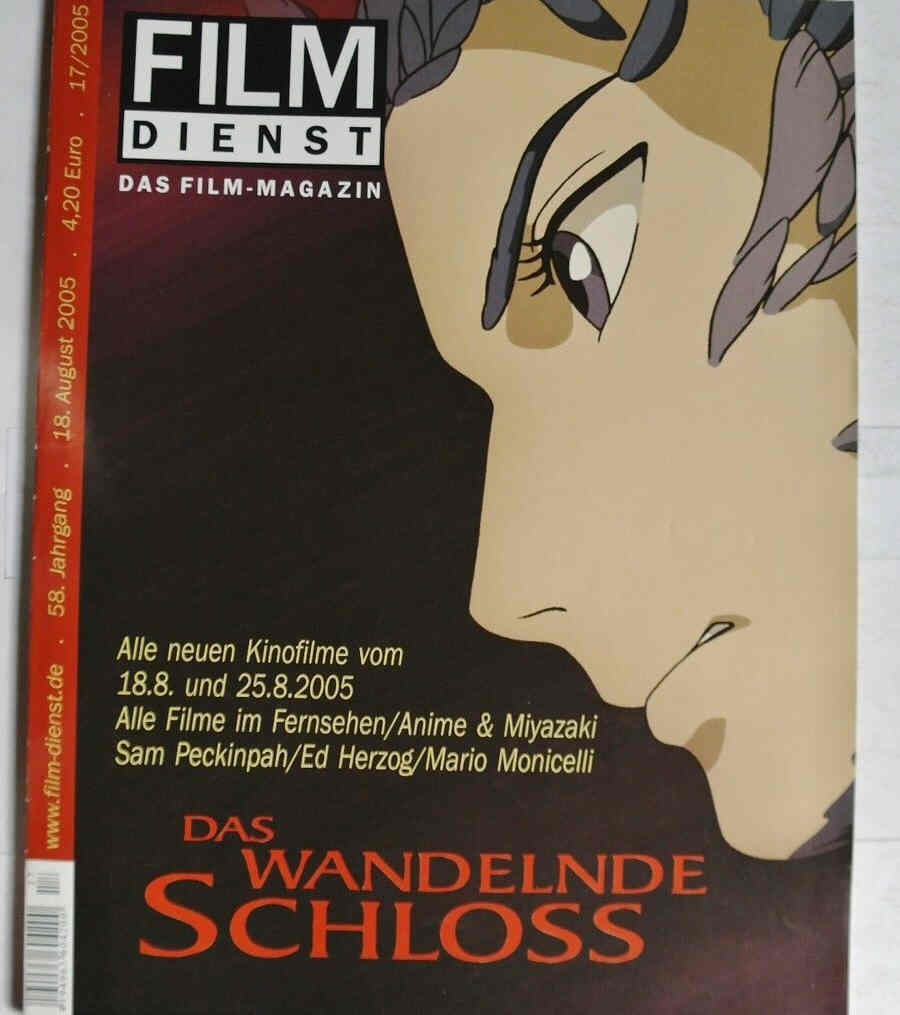 FILM DIENST magazine side cover Issue 17 18 August 2005