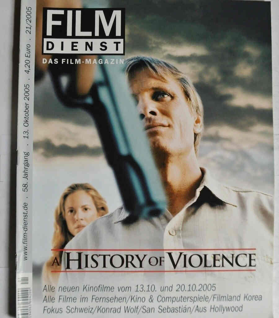 FILM DIENST magazine side cover Issue 21 13 October 2005