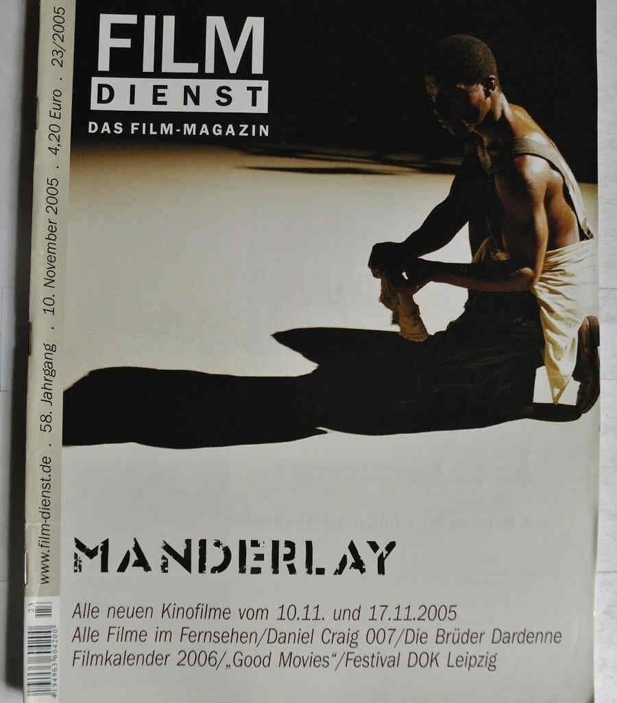 FILM DIENST magazine side cover Issue 23 10 November 2005