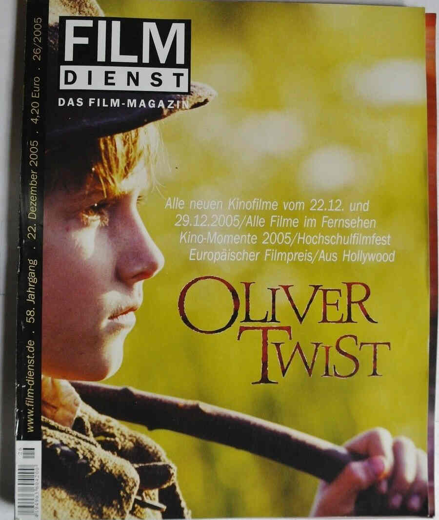 FILM DIENST magazine side cover Issue 26 22 December 2005