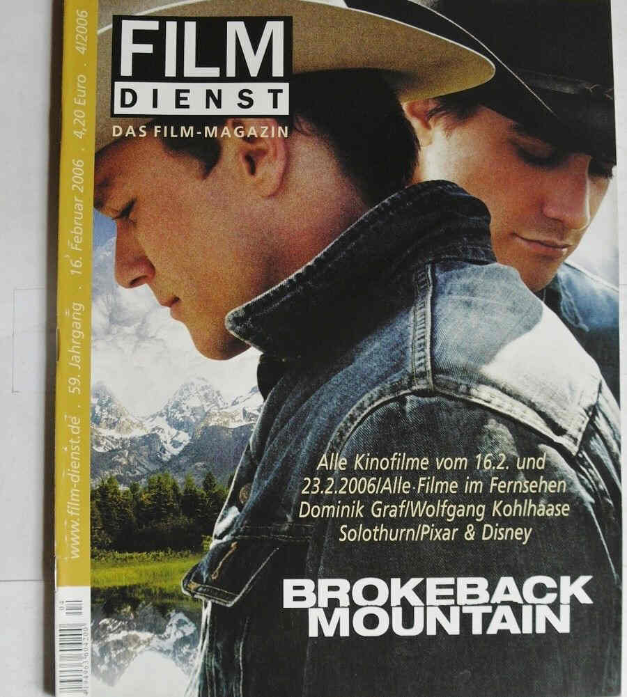 FILM DIENST magazine side cover Issue 4 16 February 2006