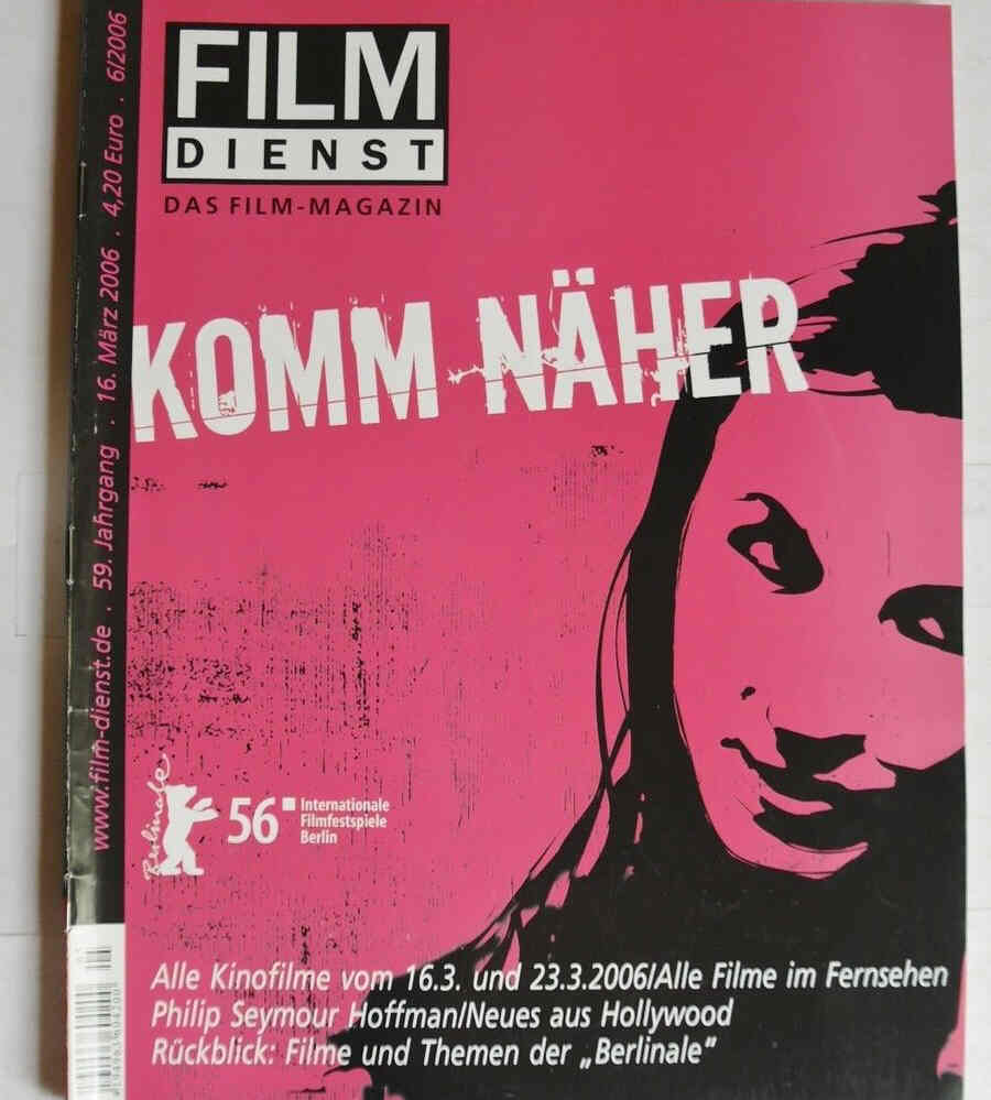 FILM DIENST magazine side cover Issue 6 16 March 2006