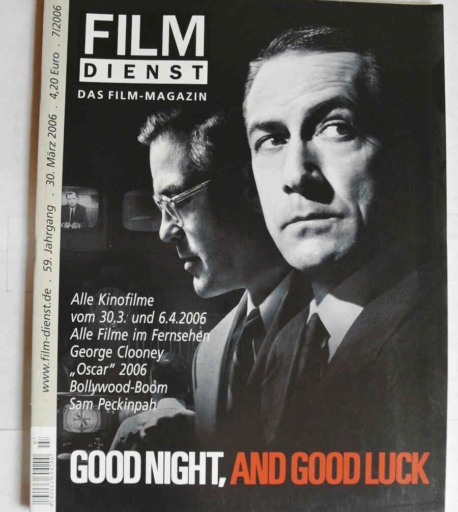 FILM DIENST magazine side cover Issue 7 30 March 2006