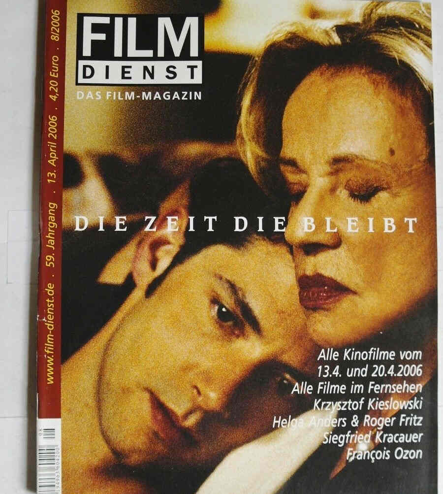 FILM DIENST magazine side cover Issue 8 13 April 2006
