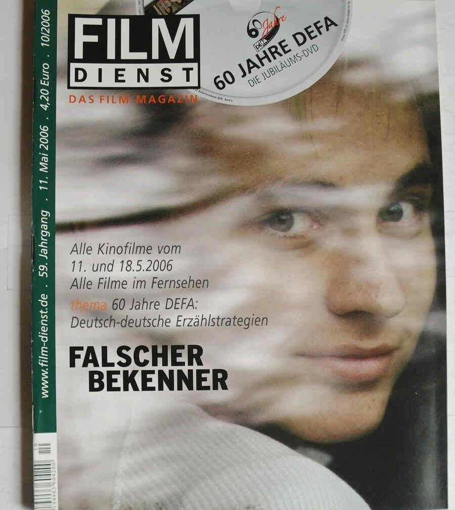 FILM DIENST magazine side cover Issue 10 11 May 2006