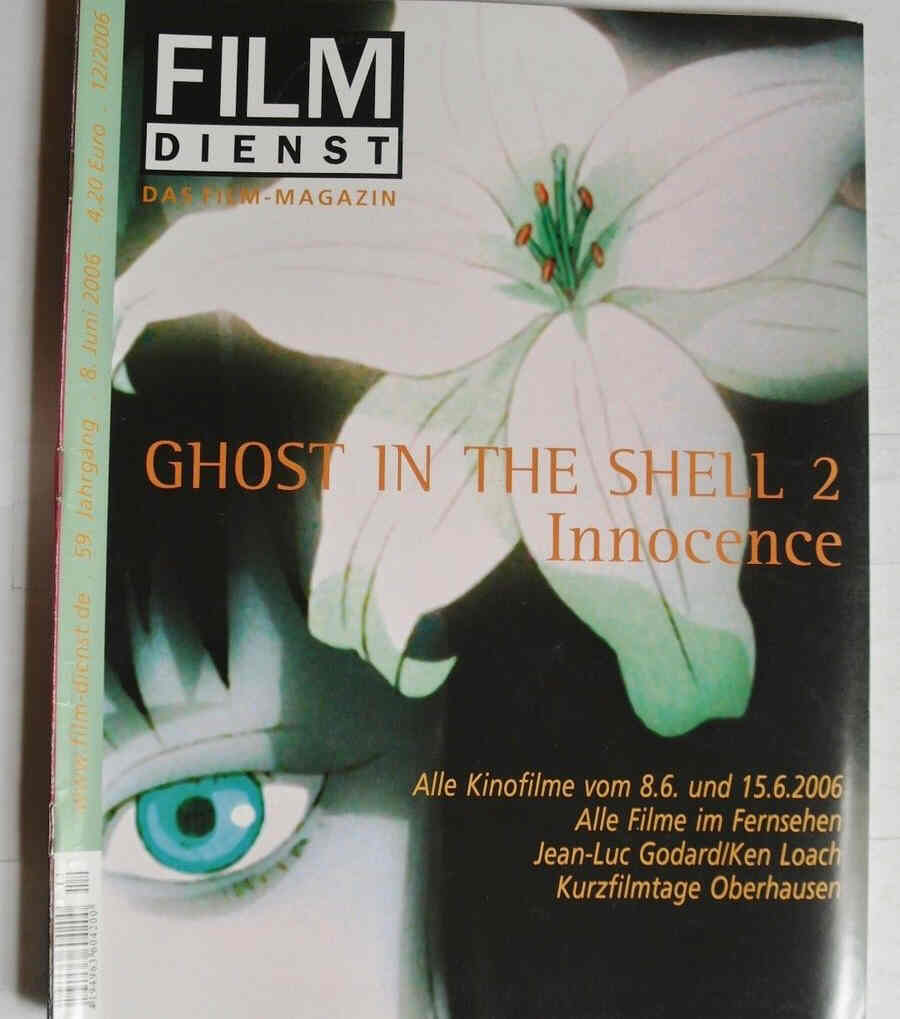FILM DIENST magazine side cover Issue 12 8 June 2006