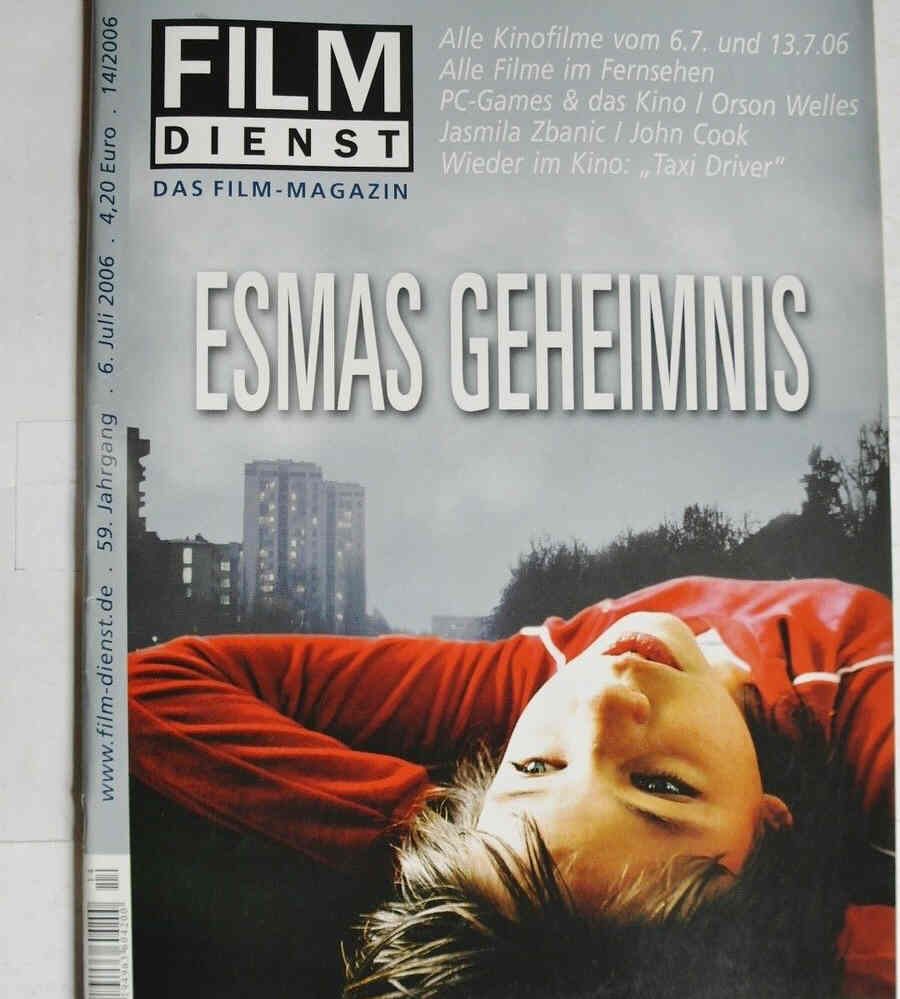 FILM DIENST magazine side cover Issue 14 6 July 2006