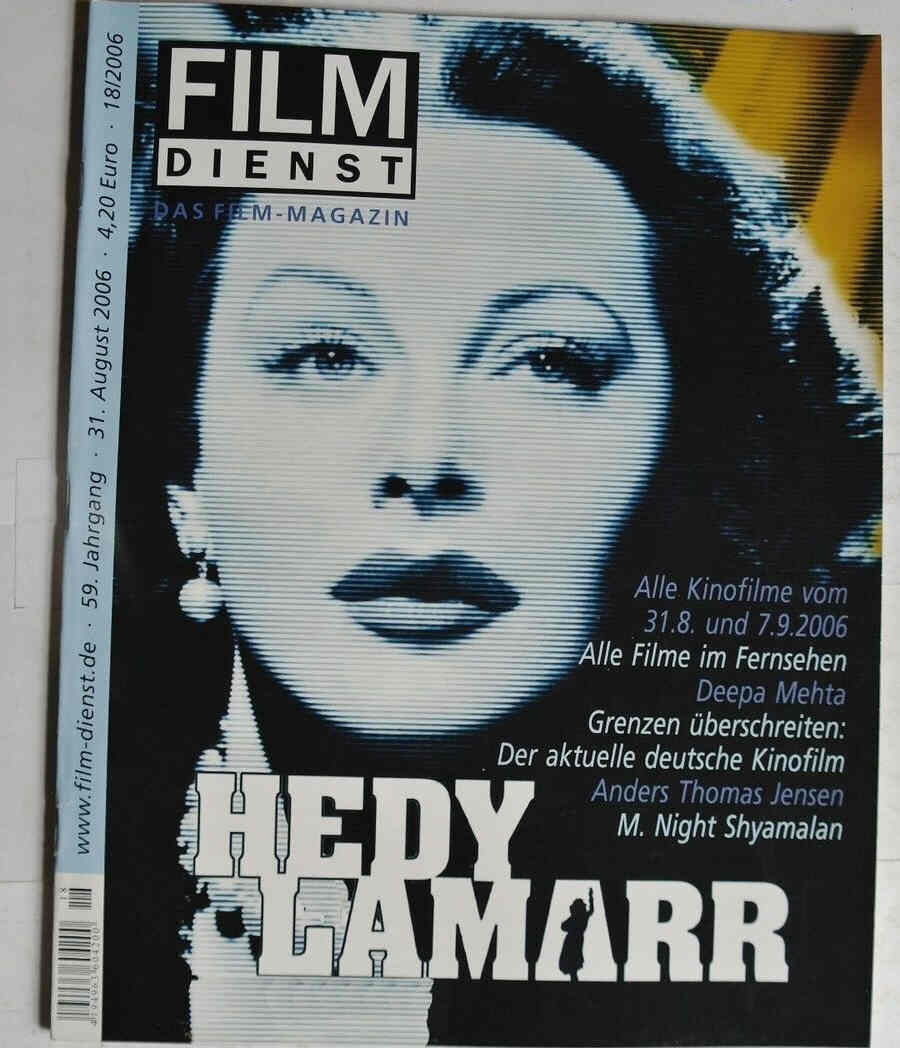 FILM DIENST magazine side cover Issue 18 31 August 2006