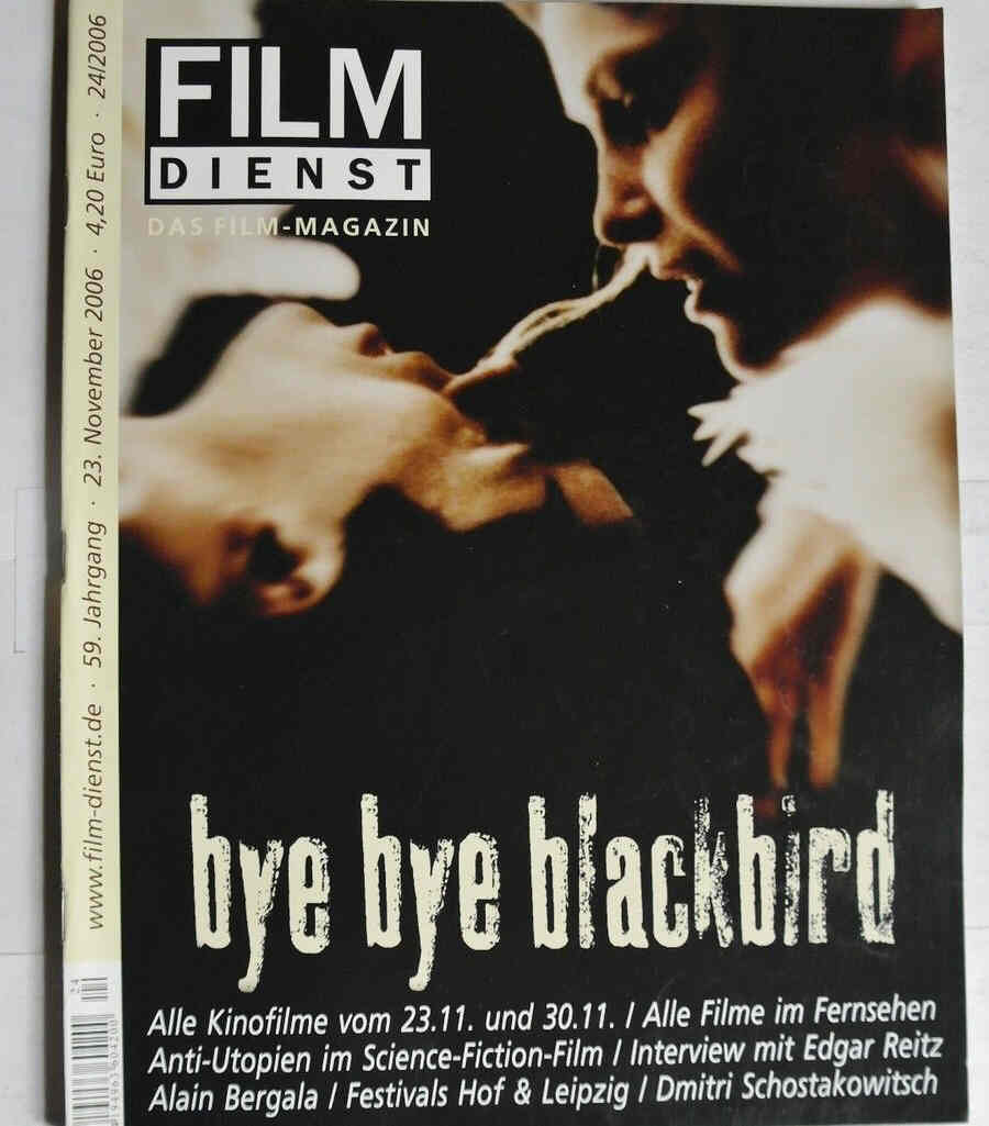 FILM DIENST magazine side cover Issue 24 23 November 2006