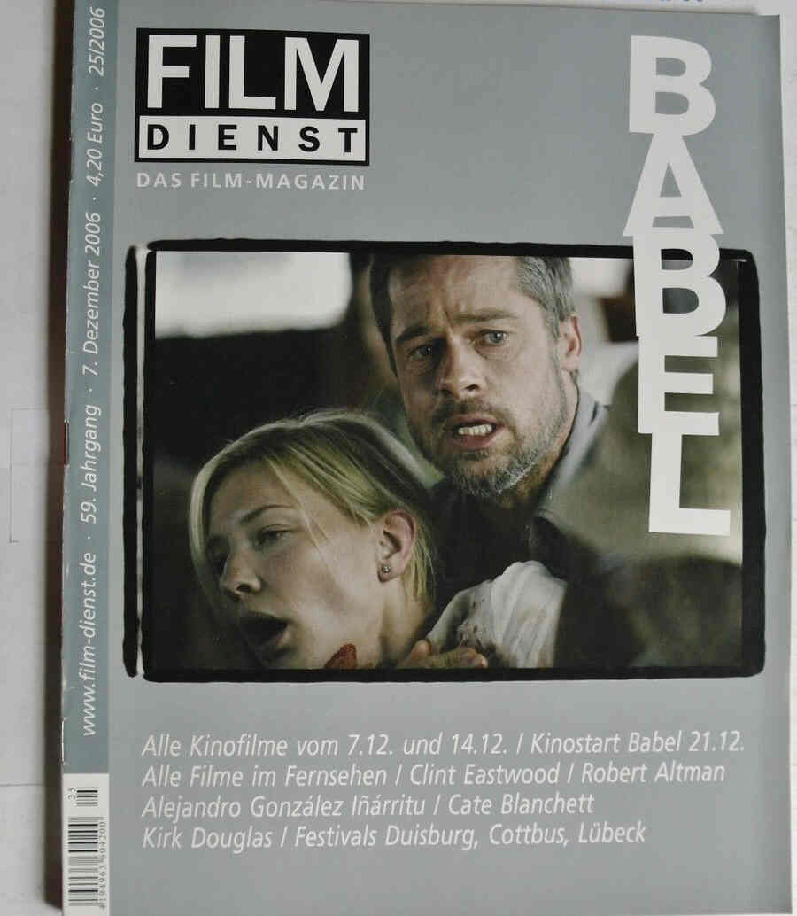 FILM DIENST magazine side cover Issue 25 7 December 2006