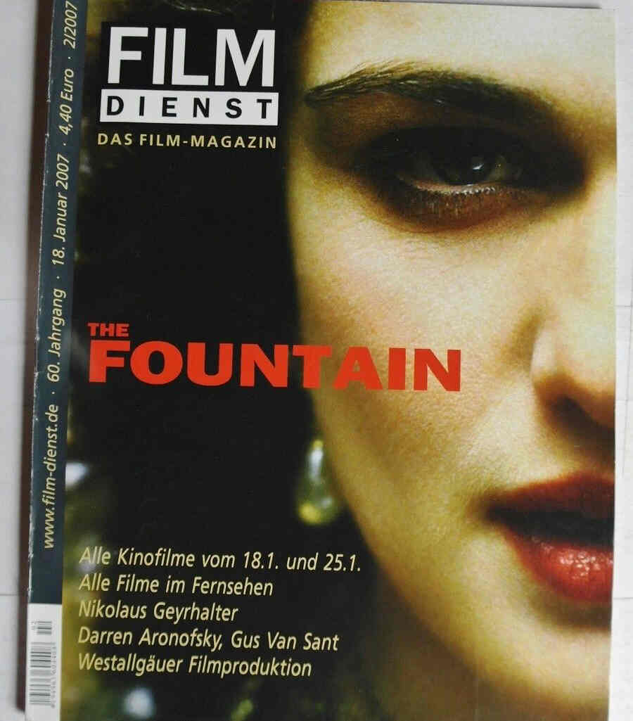 FILM DIENST magazine side cover Issue 2 18 January 2007