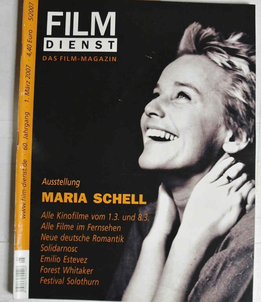 FILM DIENST magazine side cover Issue 5 1 March 2007