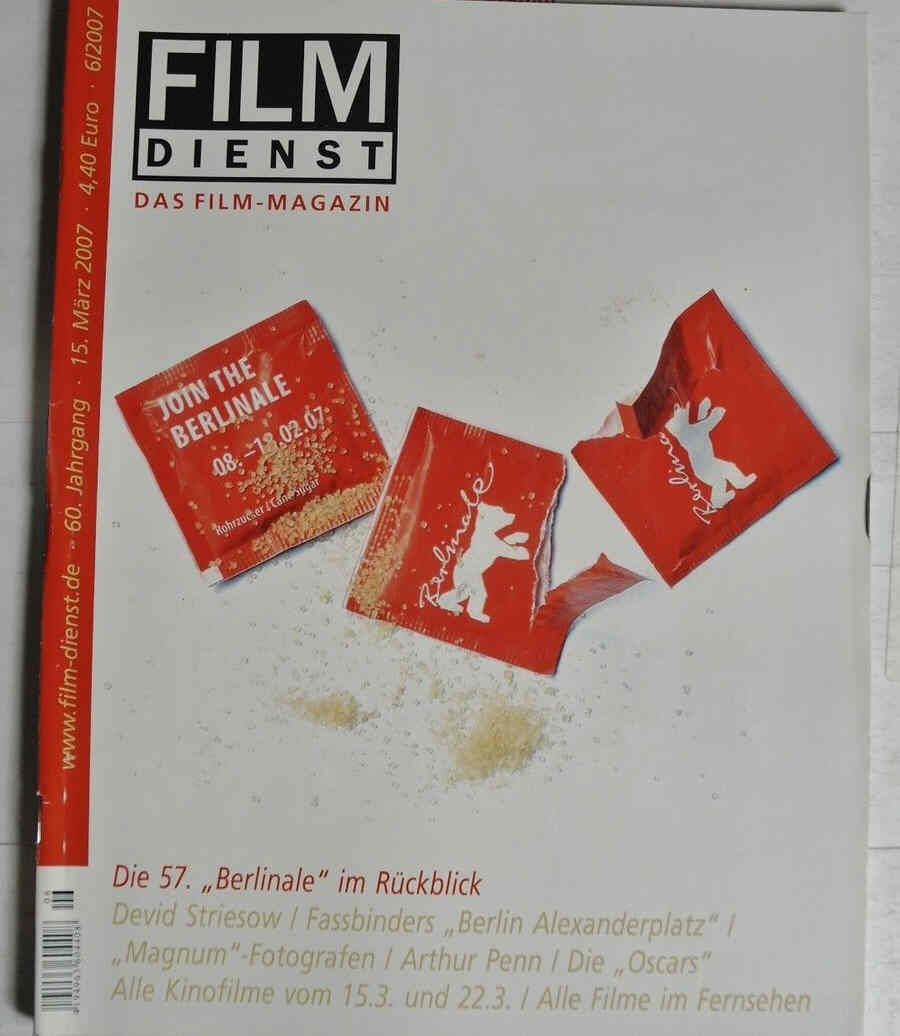 FILM DIENST magazine side cover Issue 6 15 March 2007
