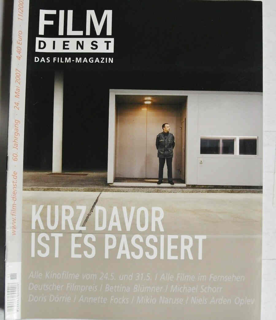 FILM DIENST magazine side cover Issue 11 24 May 2007