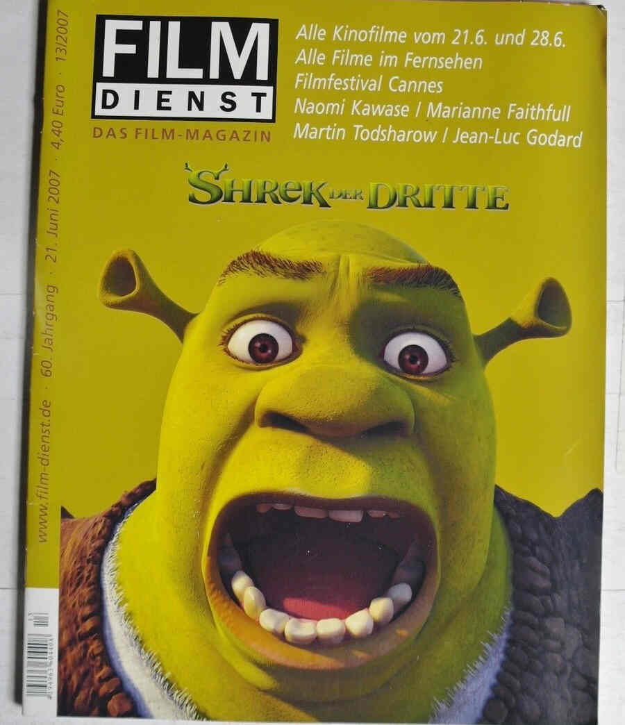 FILM DIENST magazine side cover Issue 13 21 June 2007