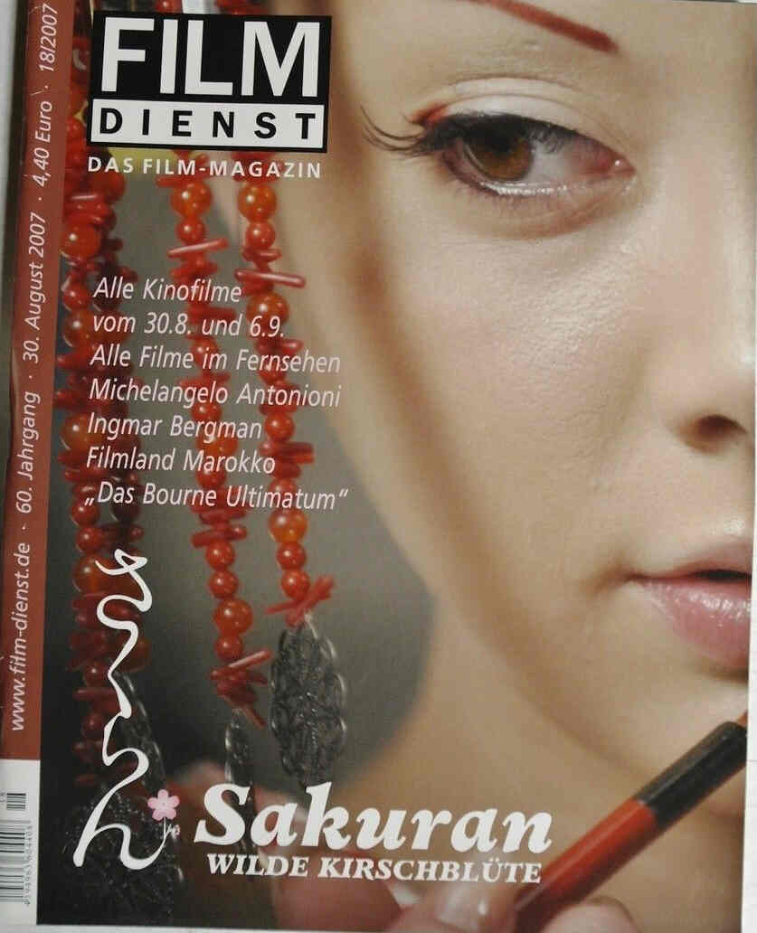 FILM DIENST magazine side cover Issue 18 30 August 2007