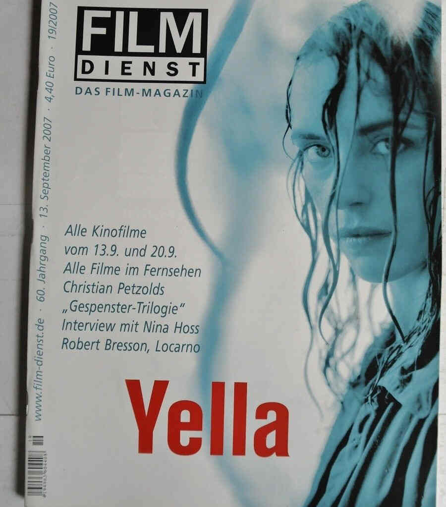 FILM DIENST magazine side cover Issue 19 13 September 2007