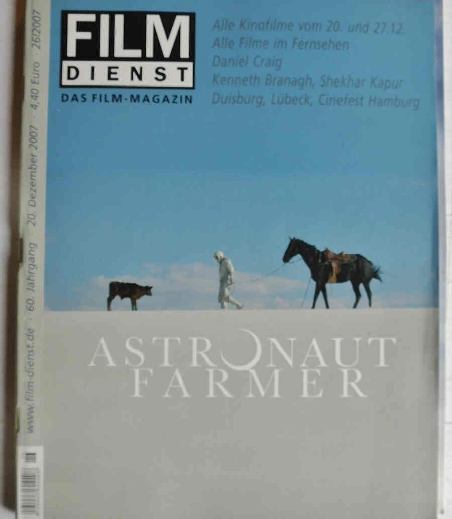 FILM DIENST magazine side cover Issue 26 20 December 2007