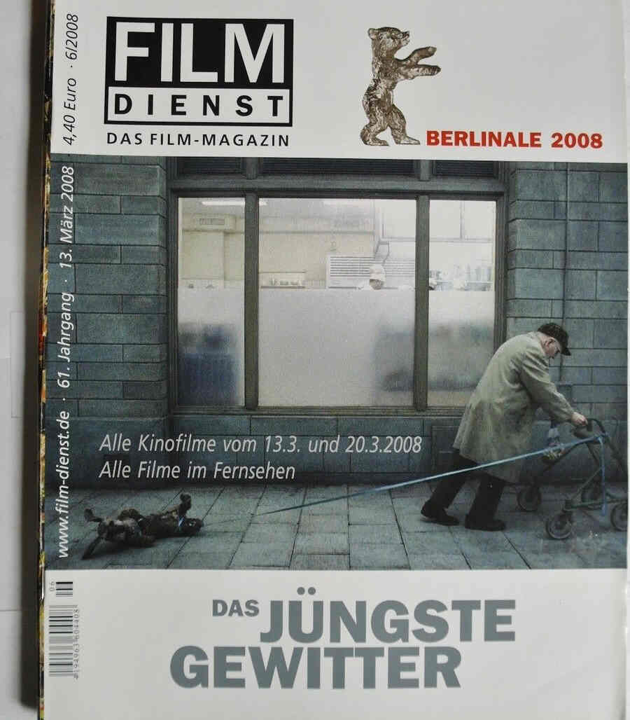 FILM DIENST magazine side cover Issue 6 13 March 2008