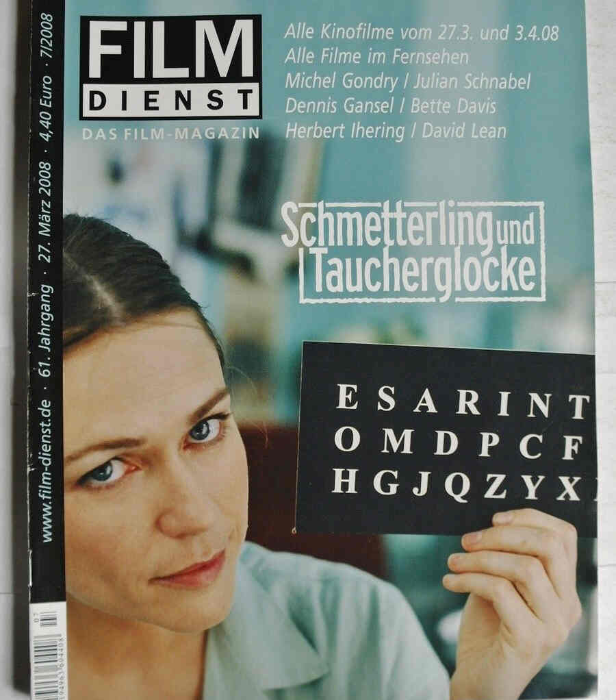 FILM DIENST magazine side cover Issue 7 27 March 2008